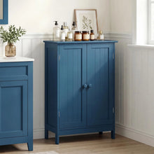 Load image into Gallery viewer, Tangkula Bathroom Storage Cabinet Freestanding Wooden Floor Cabinet