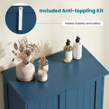 Load image into Gallery viewer, Tangkula Bathroom Storage Cabinet Freestanding Wooden Floor Cabinet
