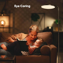 Load image into Gallery viewer, 36W LED Floor Lamp, Super Bright Standing Lamp, Modern Stepless Dimmable Torchiere Tall Lamp with Remote Control, 350rotating Head Reading Floor Lamp for Living Room, Bedroom, Office