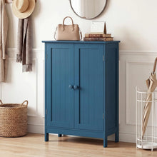 Load image into Gallery viewer, Tangkula Bathroom Storage Cabinet Freestanding Wooden Floor Cabinet
